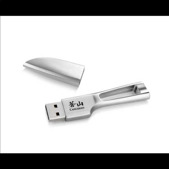 Metal 32 GB USB “Chefs Knife” Culinary Cooking Enthusiast Flash Drive - Picture 5 of 13